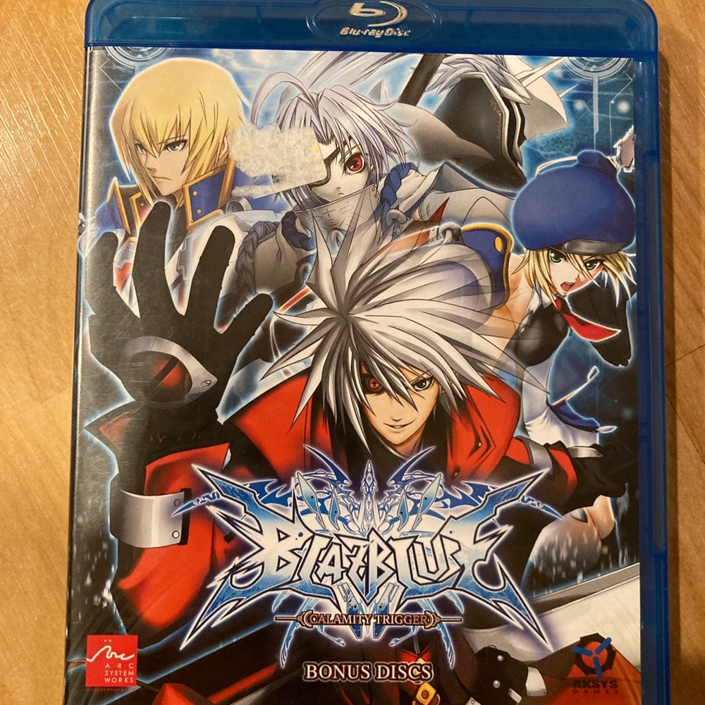 BlazBlue Calamity Trigger Blu-ray PS3 Game